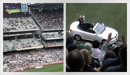 Neil Robertson - MCG Lap of Honour