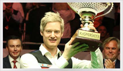 Neil wins the Riga Masters 2016