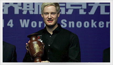 Neil wins the Wuxi Classic 2014